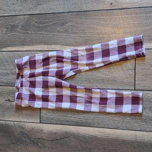 Cat & Jack Girls Plaid Pants 4T